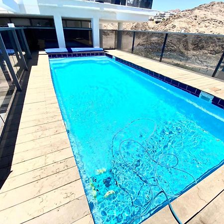 Stunning Penthouse With Sea Views And Private Heated Pool Apartment เอลัต ภายนอก รูปภาพ