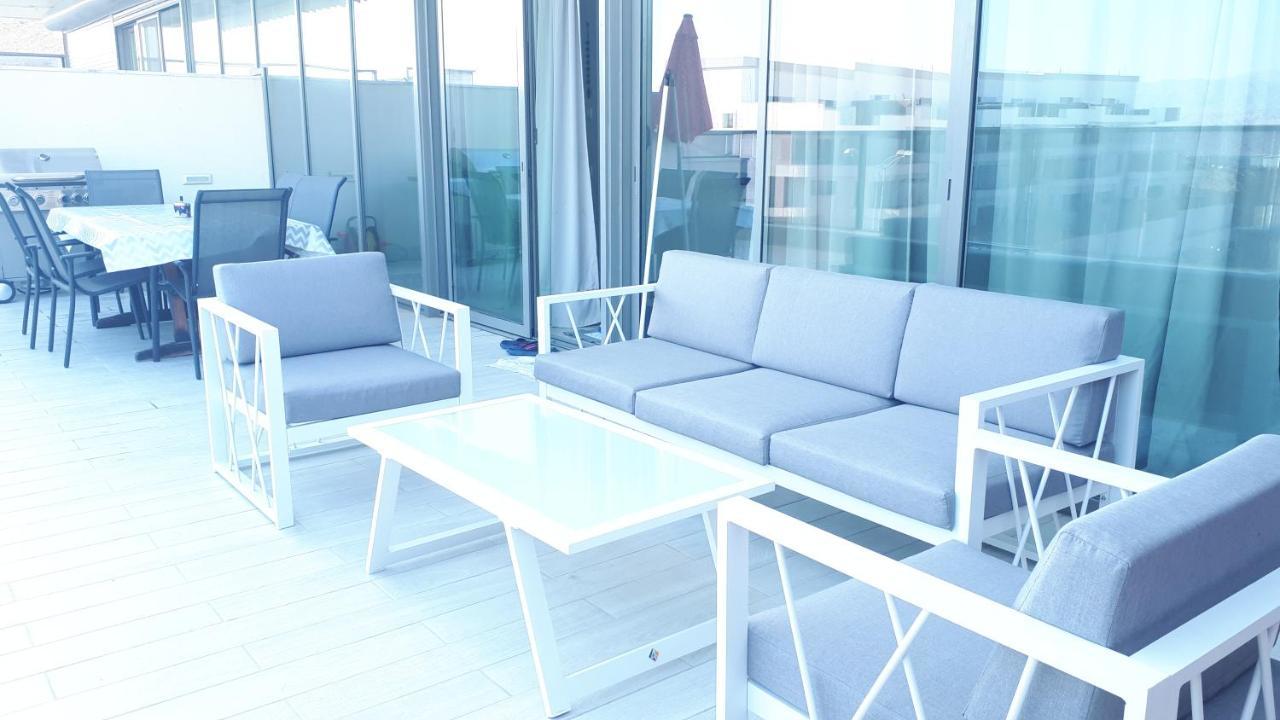 Stunning Penthouse With Sea Views And Private Heated Pool Apartment เอลัต ภายนอก รูปภาพ